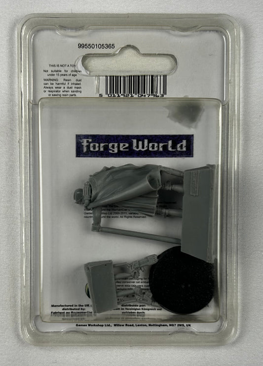 Forge World Imperial Guard Death Korp Quartermaster (Rare Metal OOP Limited Edition Event Only)