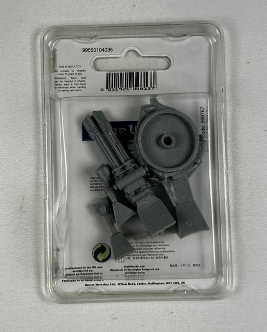 Aeldari Forge World Wave Serpent Turret with Scatter Lasers (Resin, OOP, Rare)