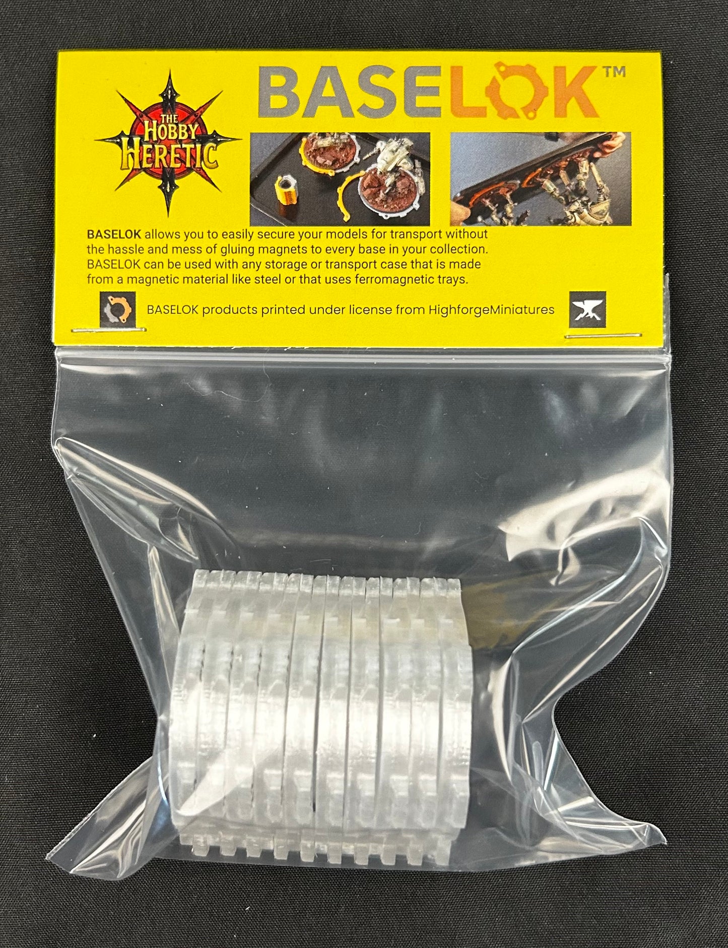 BaseLok Round Fly 32mm (10 pack)