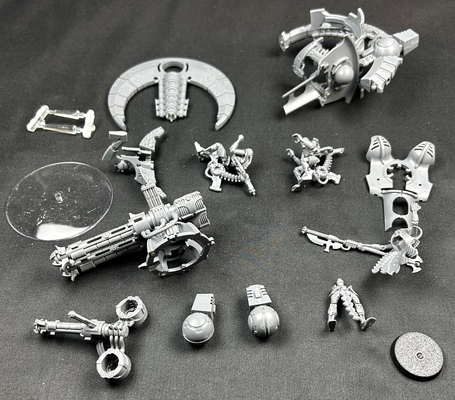 Necron Catacomb Command Barge or Annihilation Barge (Partially assembled, no box or waterslide transfers)