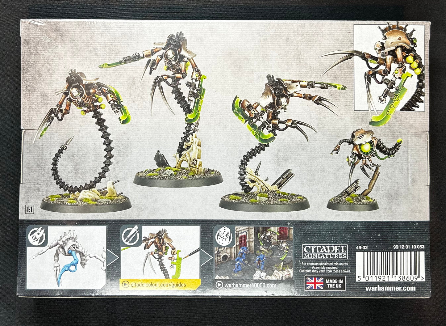 Necron Ophydian Destroyers