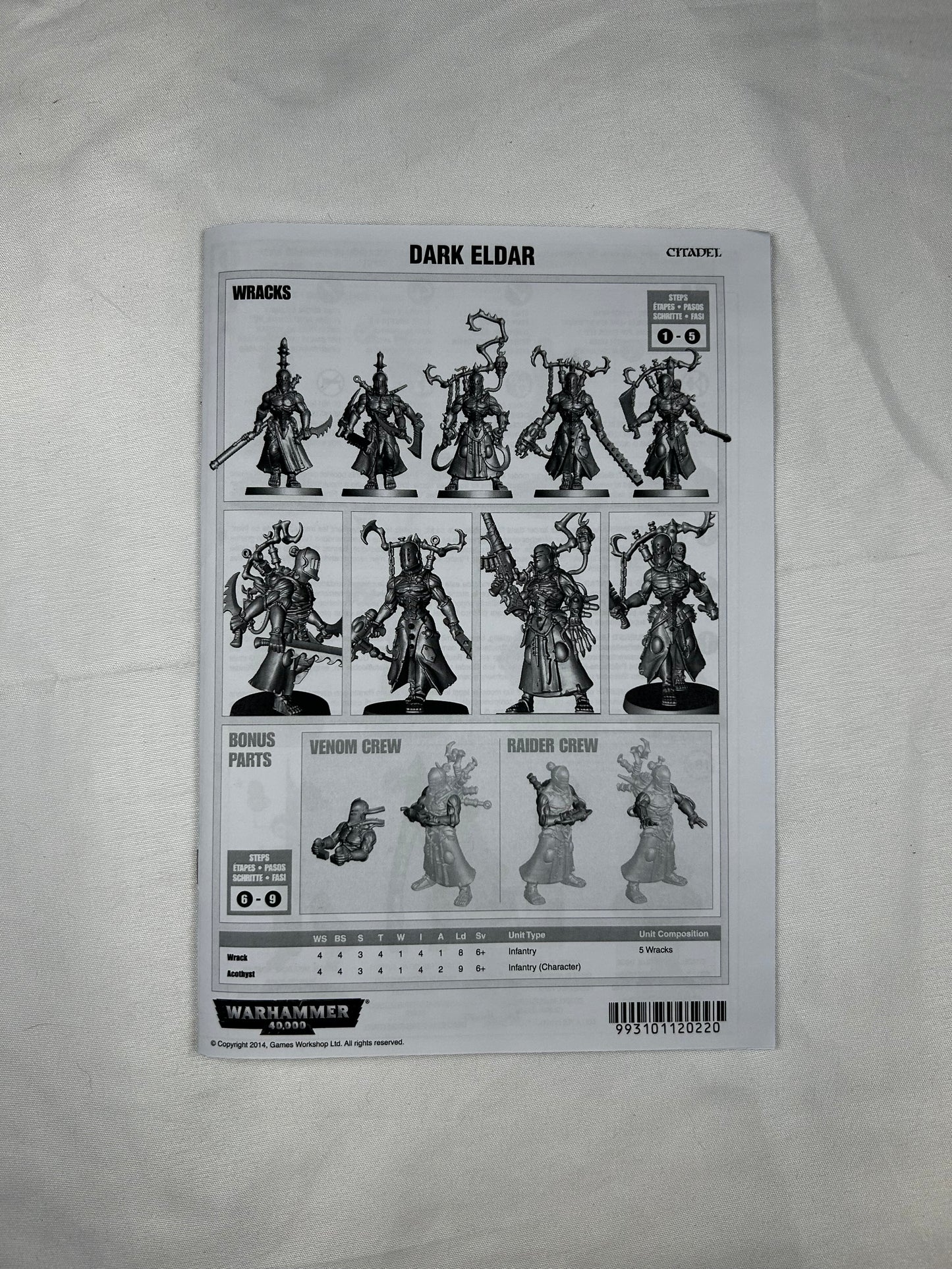 Drukhari Wracks