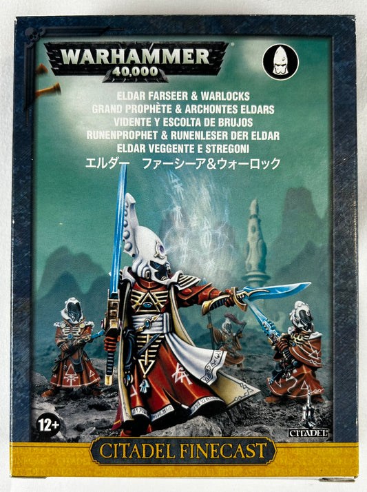 Aeldari/Eldar Farseer and Warlocks (Rare OOP Finecast)