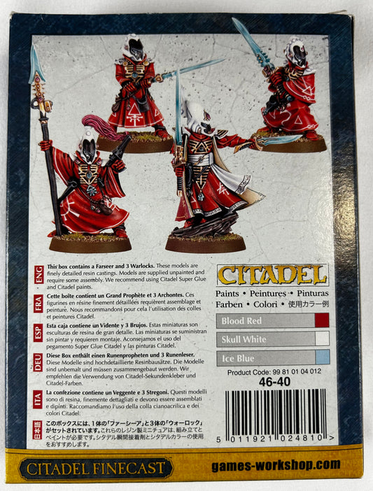Aeldari/Eldar Farseer and Warlocks (Rare OOP Finecast)
