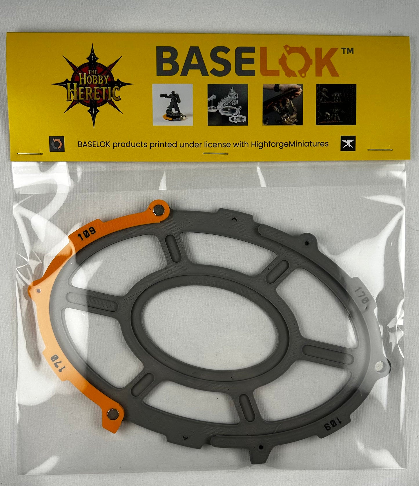 BaseLok Oval 170mm x 109mm (Single)