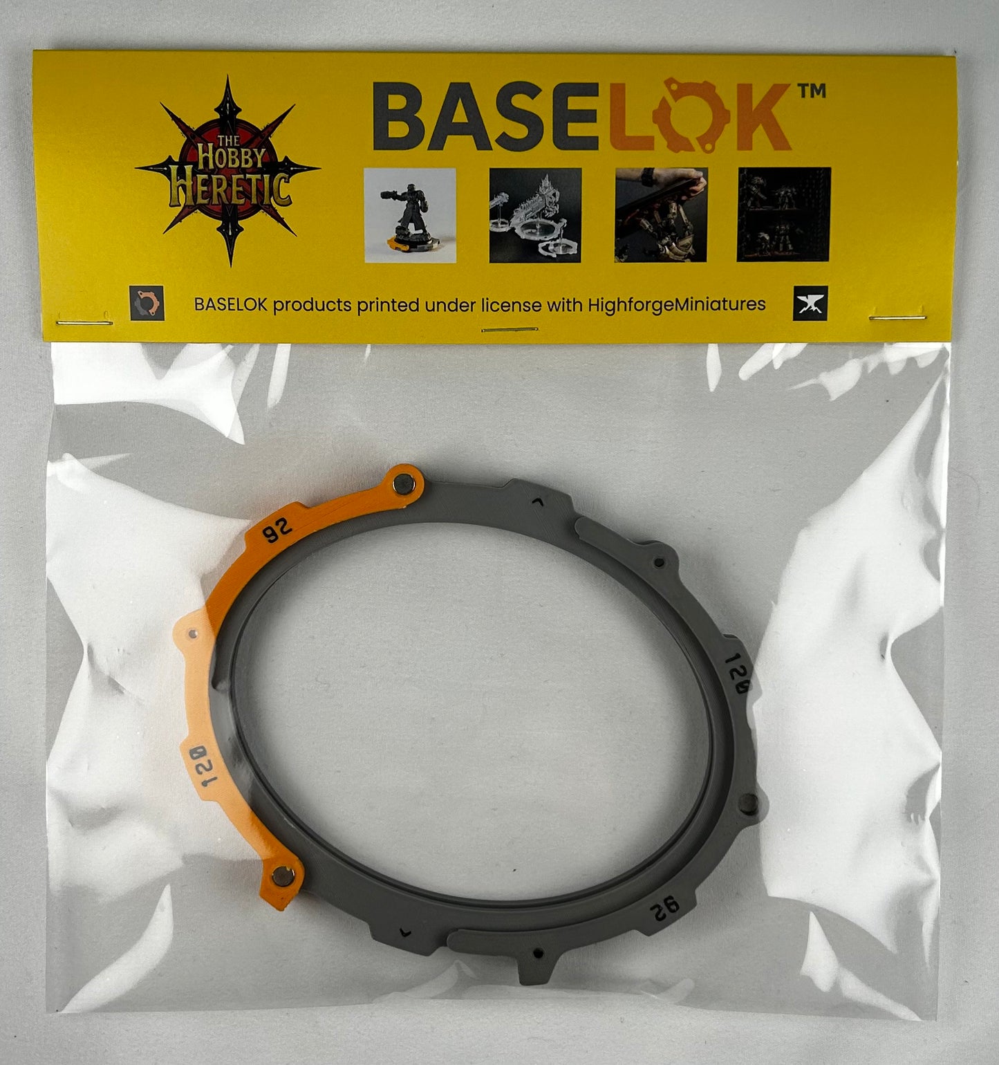 BaseLok Oval 120mm x 92mm (2 pack)