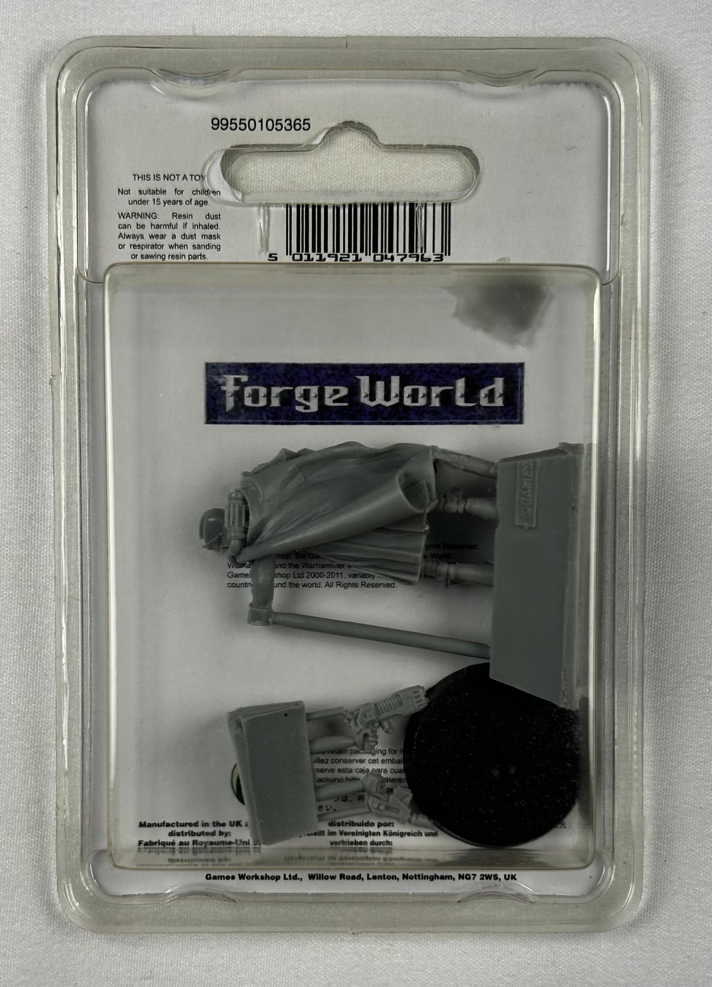 Forge World Imperial Guard Death Korp Quartermaster (Rare Metal OOP Limited Edition Event Only)