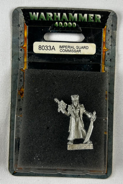 Imperial Guard Female Commisar (GamesDay 1998, Rare Metal OOP)