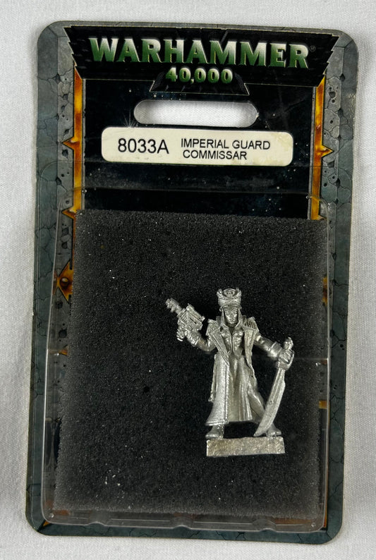 Imperial Guard Female Commisar (GamesDay 1998, Rare Metal OOP)