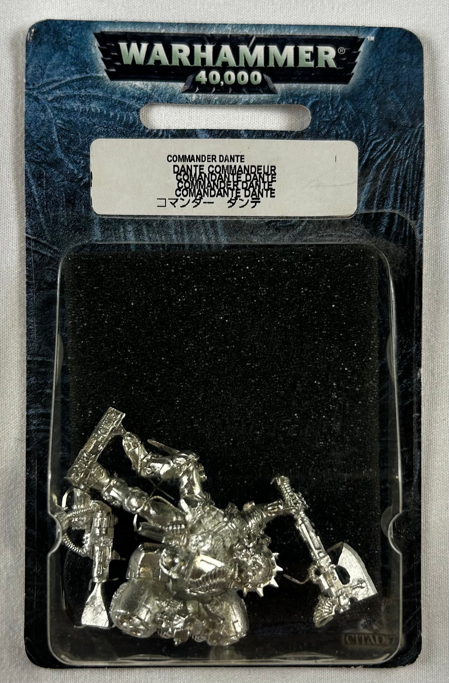 Blood Angel Space Marine Chapter Master Dante with Jump Pack (Rare Metal OOP)