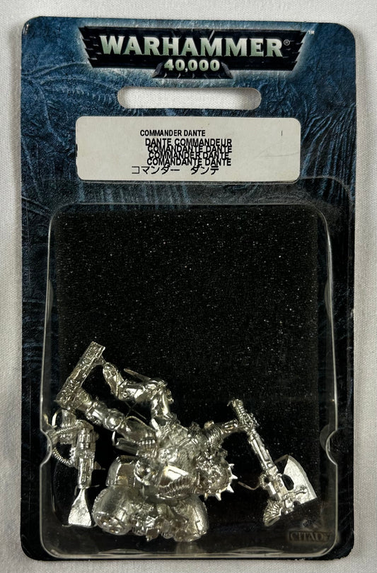 Blood Angel Space Marine Chapter Master Dante with Jump Pack (Rare Metal OOP)