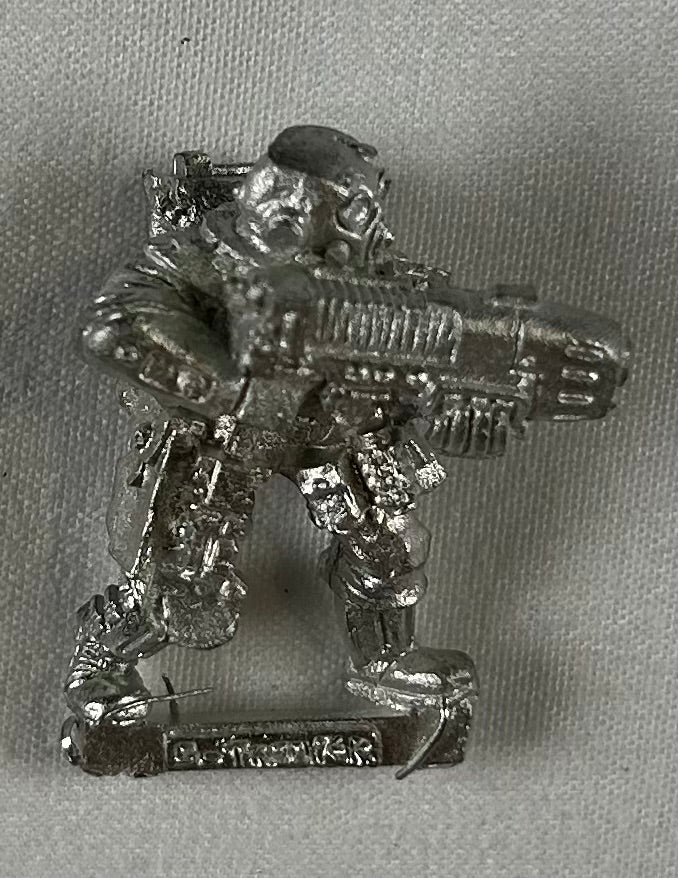 Imperial Guard Kasrkin with Plasma Gun (Rare, OOP, Metal)