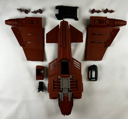 Forge World Resin Imperial Navy Thunderbolt Fighter (Partially Built/Painted)