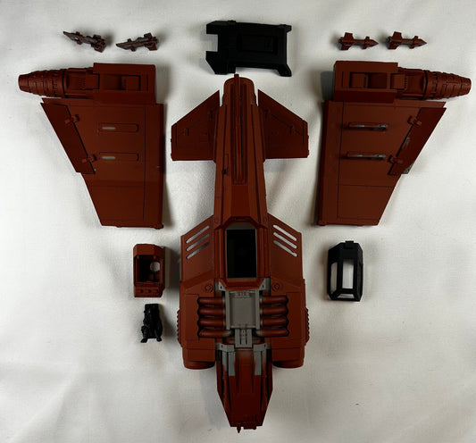 Forge World Resin Imperial Navy Thunderbolt Fighter (Partially Built/Painted)