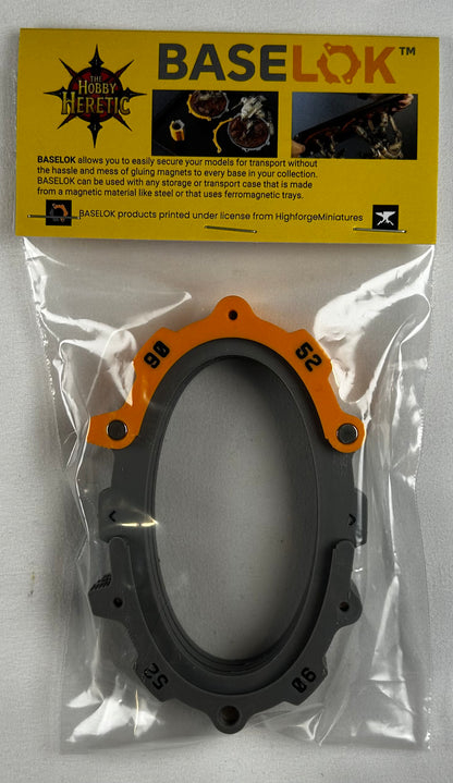 BaseLok Oval 90mm x 52mm (3 Pack)