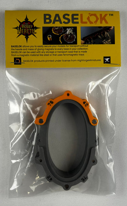 BaseLok Oval 75mm x 42mm (5 Pack)