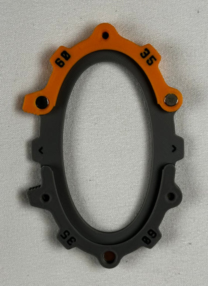 BaseLok Oval 60mm x 35mm (5 Pack)