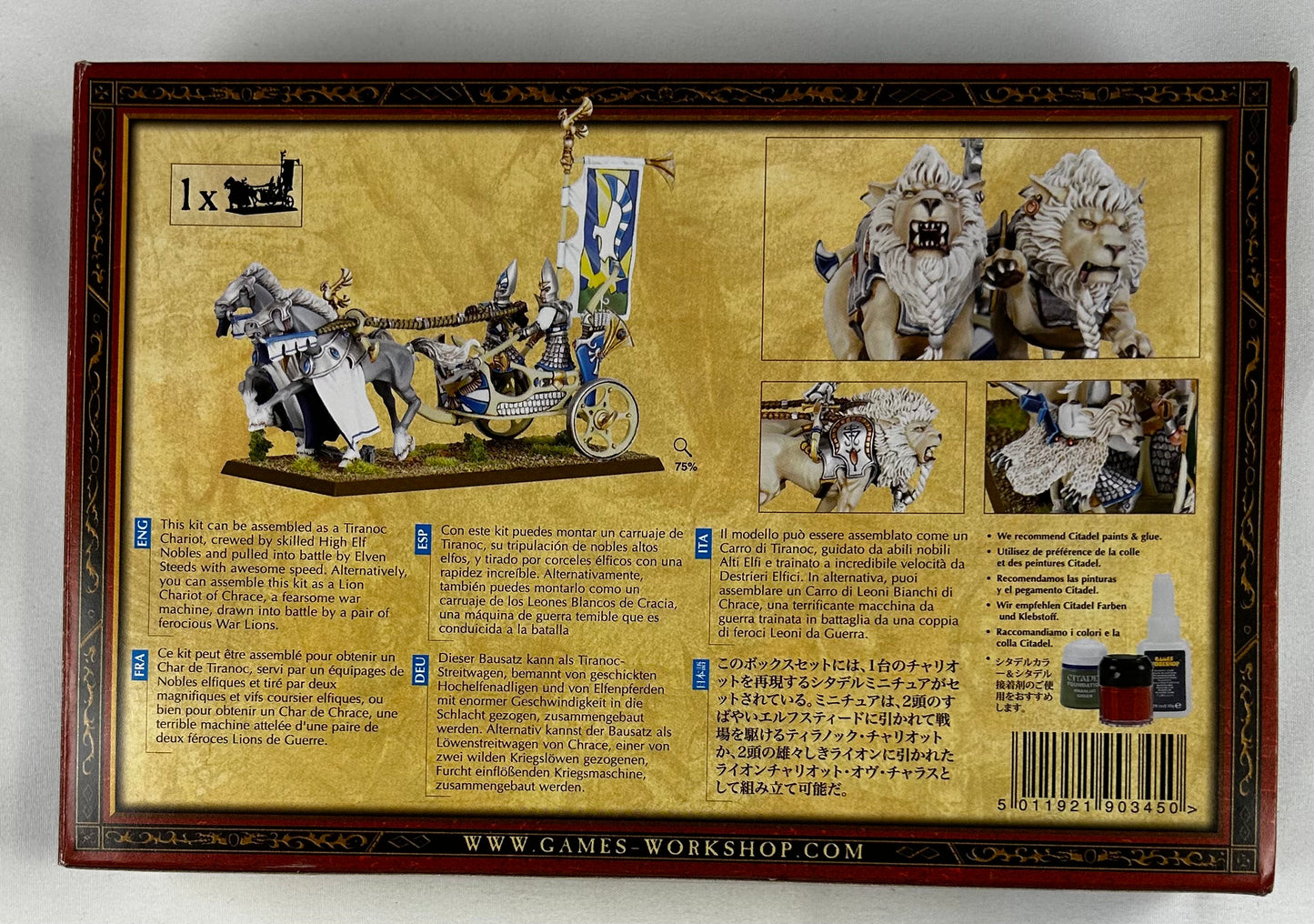 High Elves Tiranoc Chariot