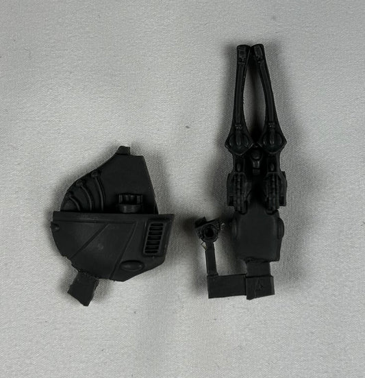 Aeldari Wave Serpent Turret with Shuriken Cannons (Resin, OOP, Rare)