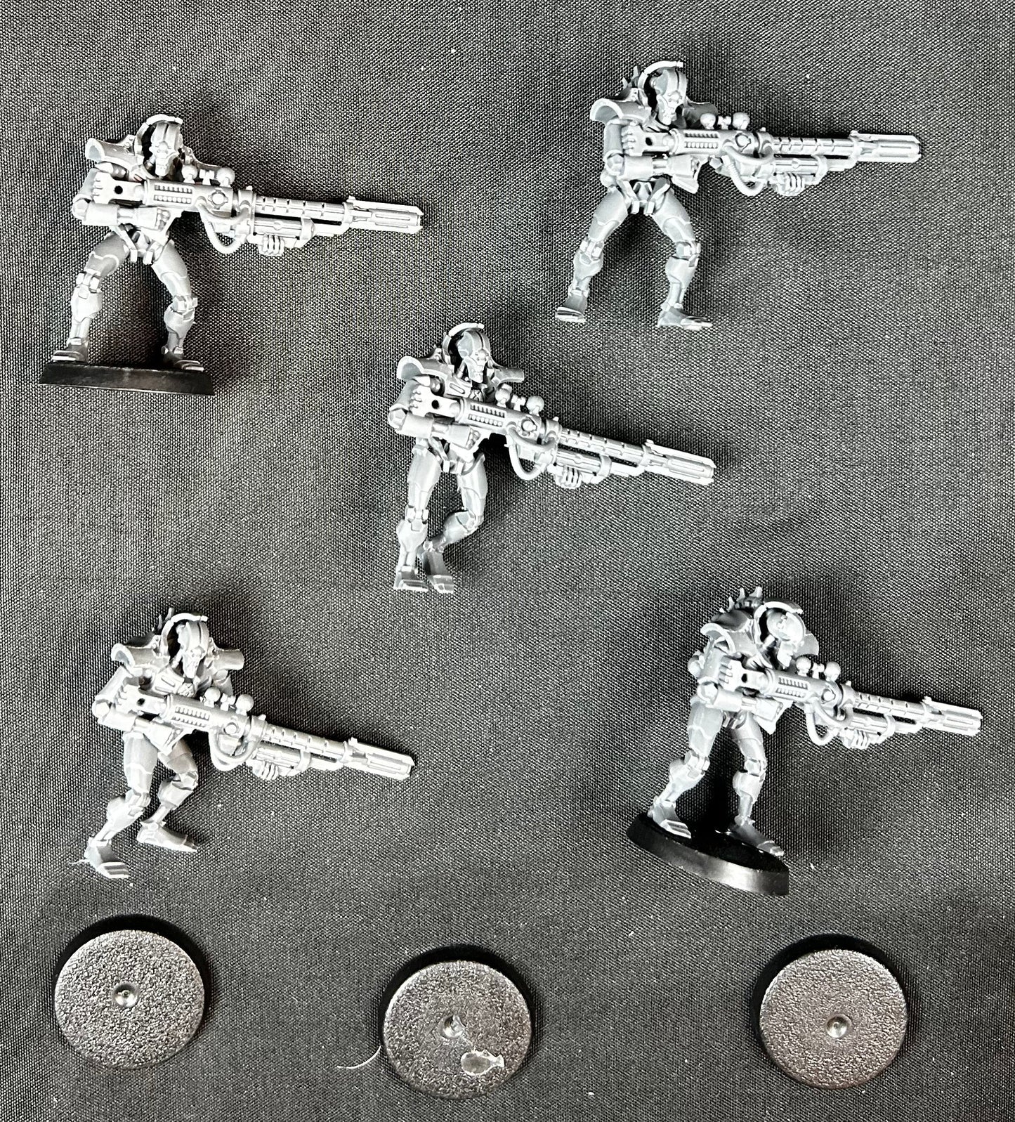 Necron Deathmarks (Assembled and unpainted)