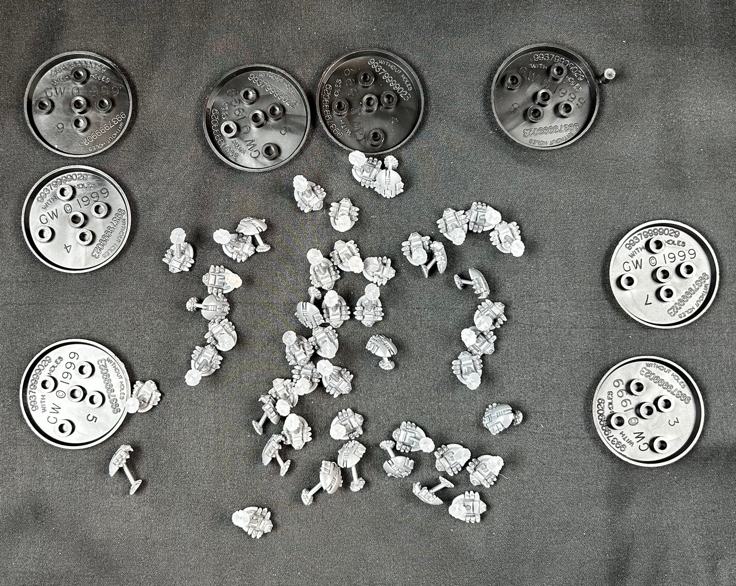 Necron Scarabs Lot - 48 Scarabs (OOP Plastic)