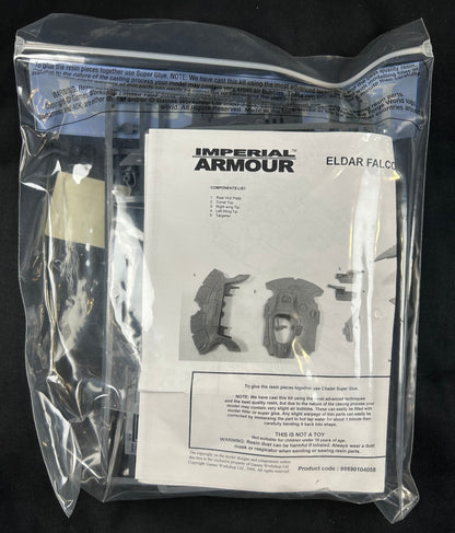 Aeldari Forge World Falcon Type II Vehicle + Conversion Kit (Resin, OOP, Rare)