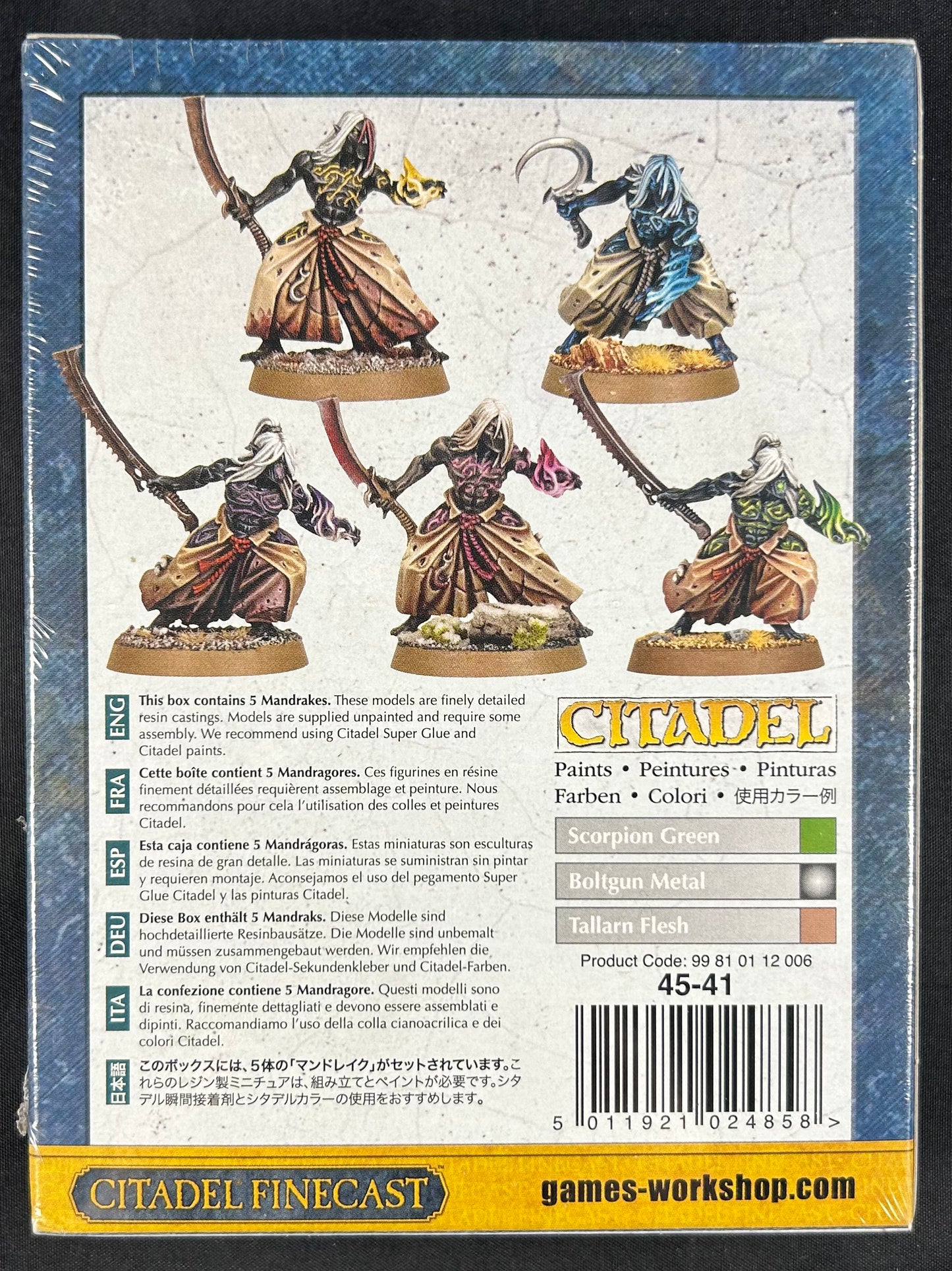Drukhari Mandrakes (Rare OOP Finecast)