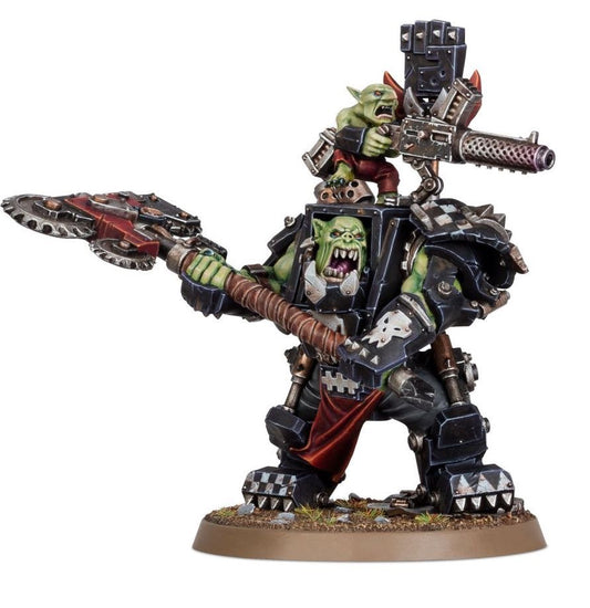 Ork Warboss in Mega Armor