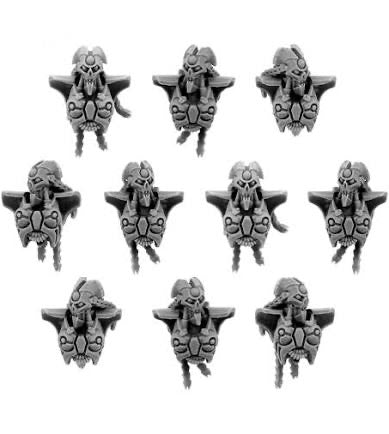 Necrocyborg Female Warrior Torsos Conversion Kit