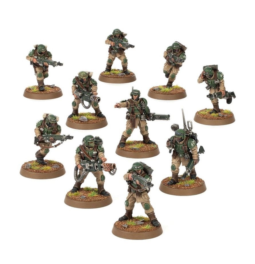 Imperial Guard Cadian Shock Troops (20 models)