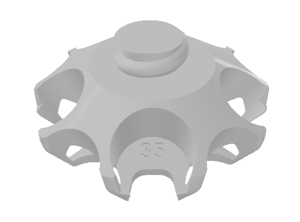Porcupaint MAX Standard 35mm Paint Holder