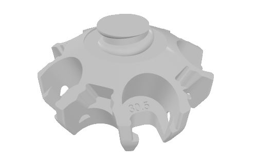 Porcupaint MAX 30.5mm Paint Holder with Removable Texture Swatches