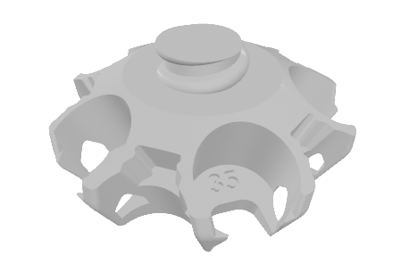 Porcupaint MAX 35mm Paint Holder with Removable Texture Swatches